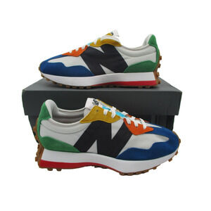 New Balance 327 Shoes Mens Size 8.5 Multicolor Low Top Suede Gum Sole MS327PBA